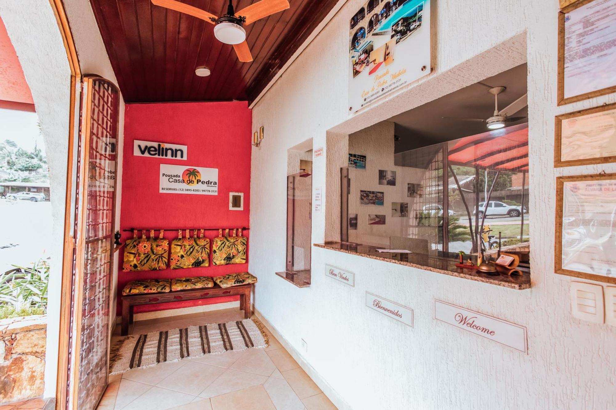 Velinn Pousada Casa De Pedra Ilhabela Exterior foto